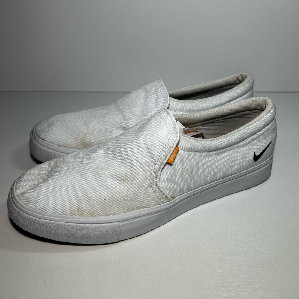 Nike Court Royale Sneaker Women's 9 White AC SLP BQ9138-100 Used - Picture 3 of 7